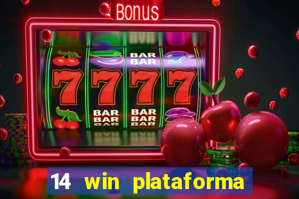 14 win plataforma de jogos